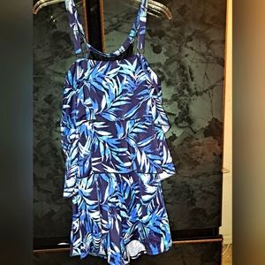 Fit 4 u plus Size One Piece Bathing Suit